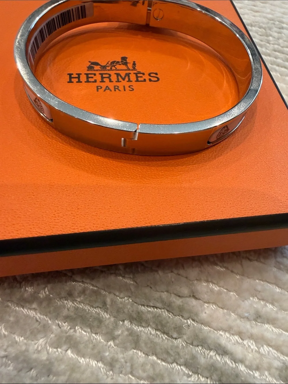 Hermes mini Clic Chaine d’Ancre Bracelet